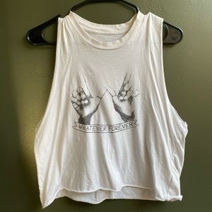 Graphic tee whatever forever